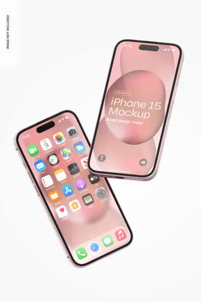 studio phone mockup template
