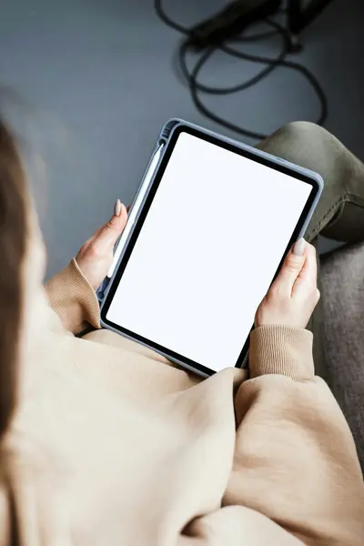 studio tablet mockup template